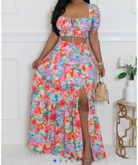 Bajan Gal Skirt Set