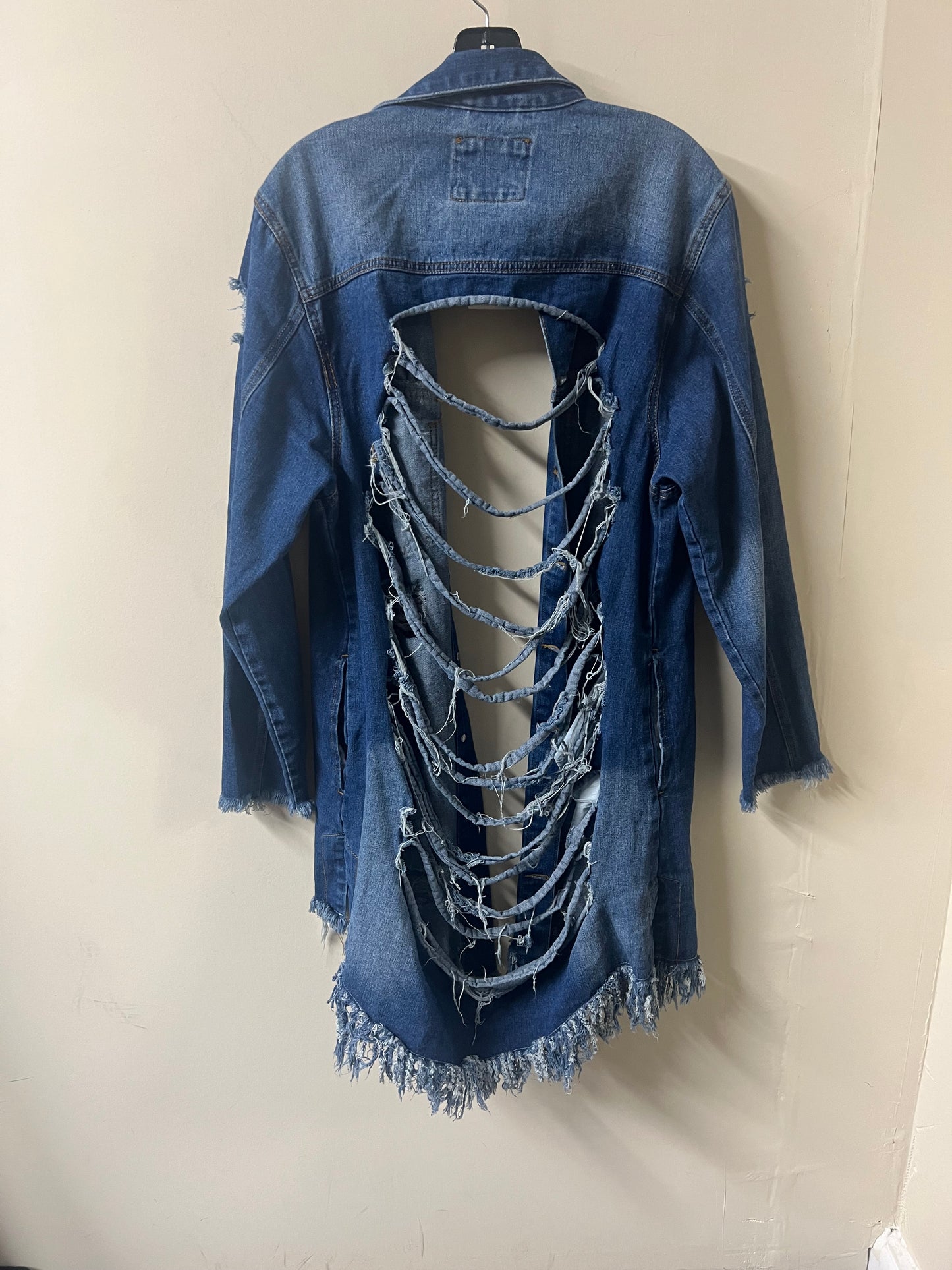 FF Distressed Denim Jacket