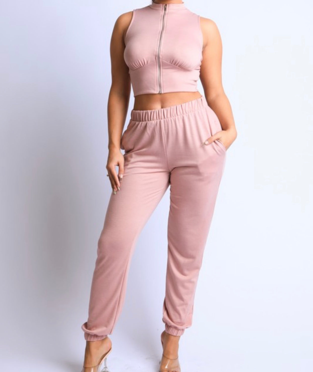 Relaxed 2PC Pants Set