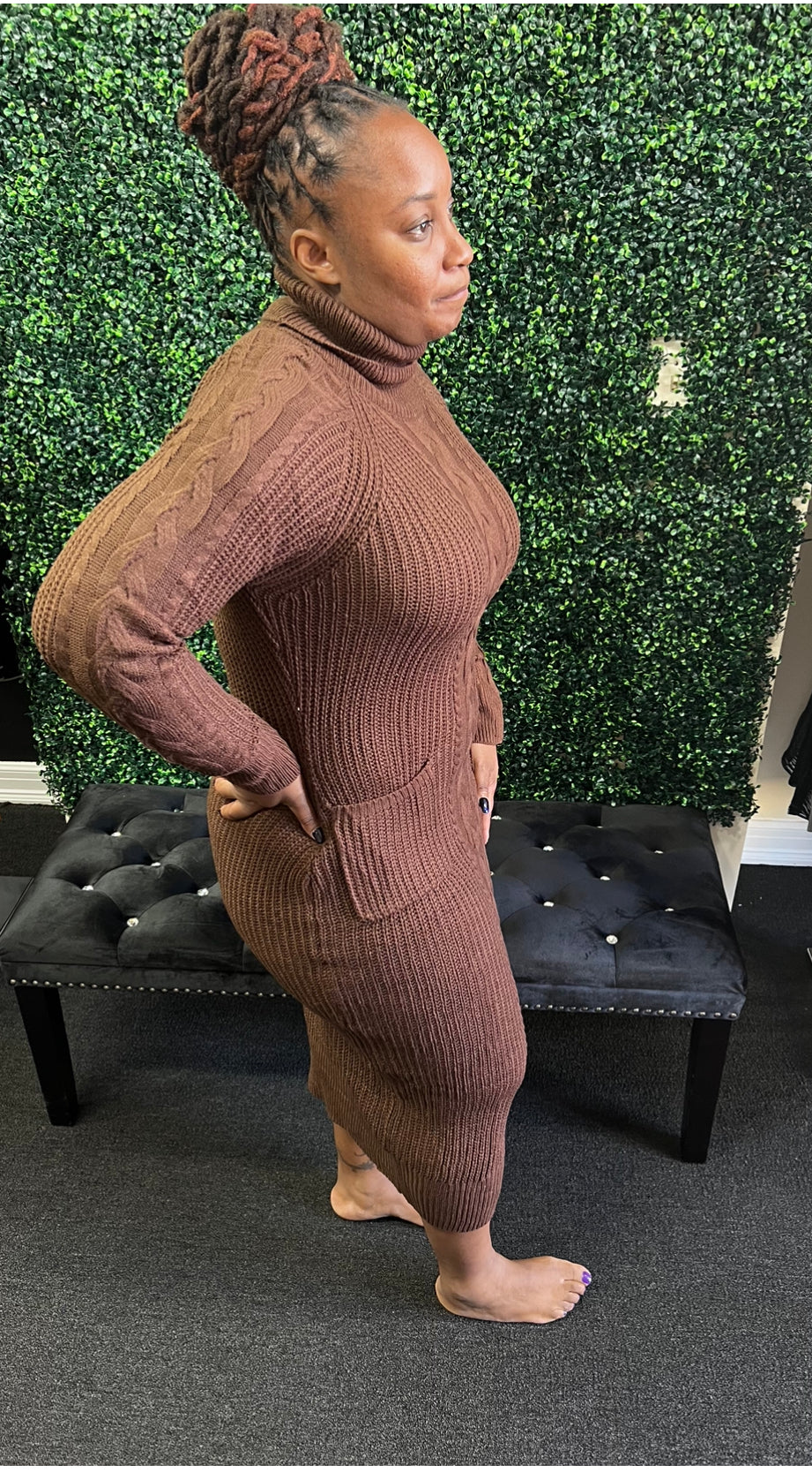 Plus Size Comfy Turtleneck