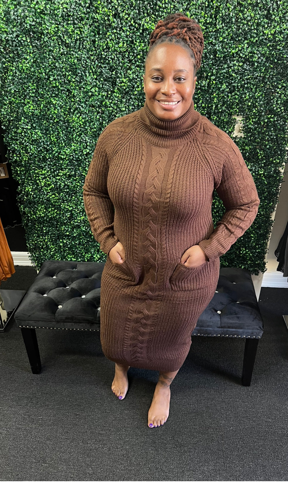 Plus Size Comfy Turtleneck