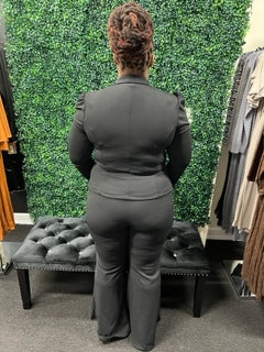 Plus 2PC Pants Suit