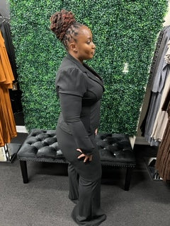 Plus 2PC Pants Suit